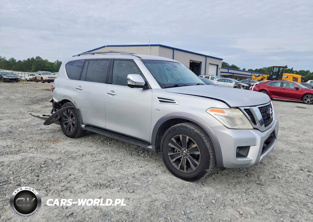 2017 Nissan Armada Platinum VIN:JN8AY2NF8H9302668 - 4