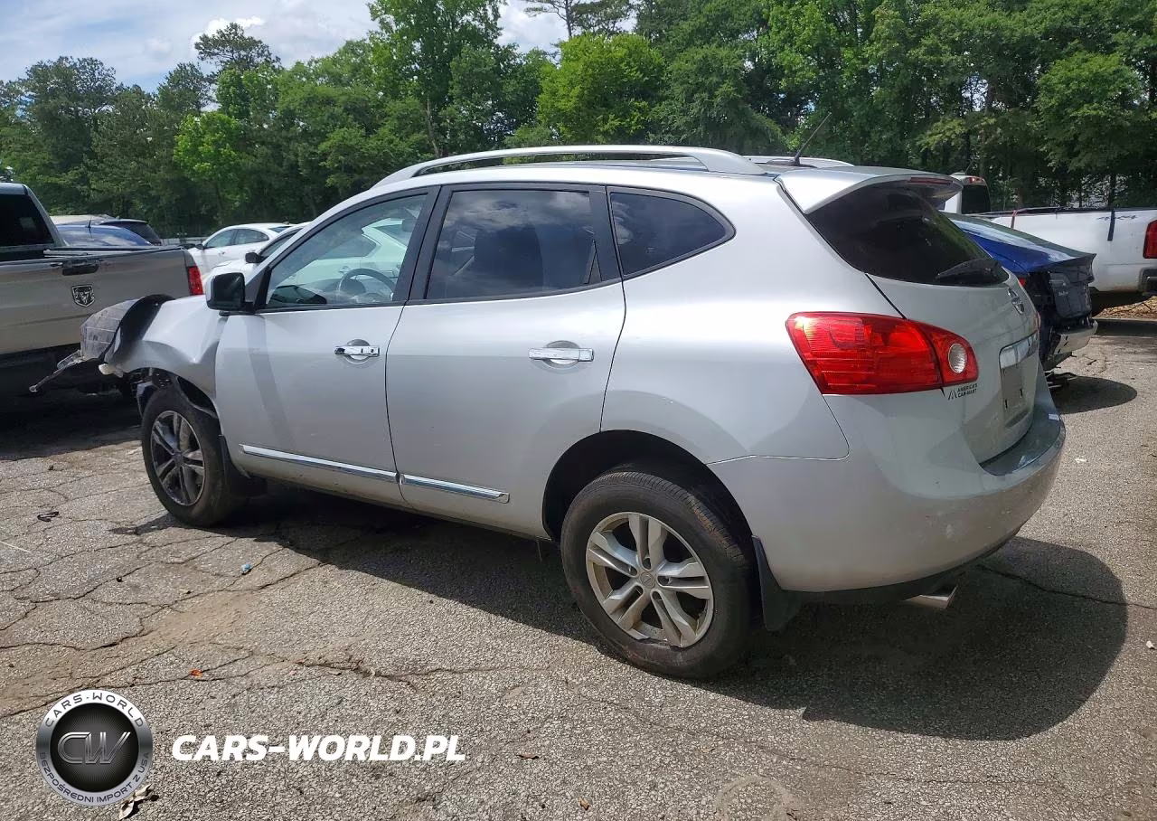 2013 Nissan Rogue S VIN:JN8AS5MV0DW654053 - 2