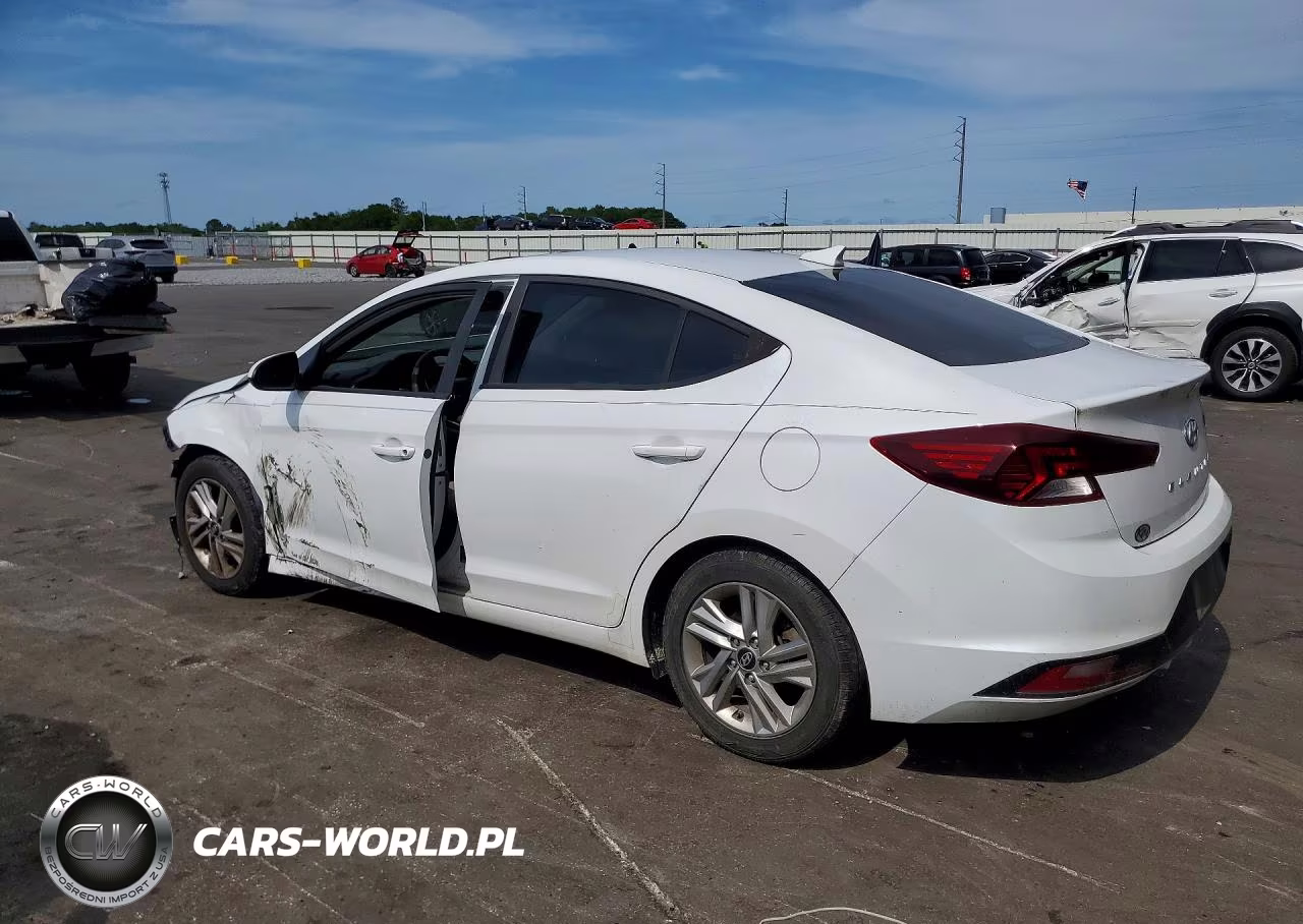 2019 Hyundai Elantra Sel VIN:5NPD84LF0KH439495 - 2