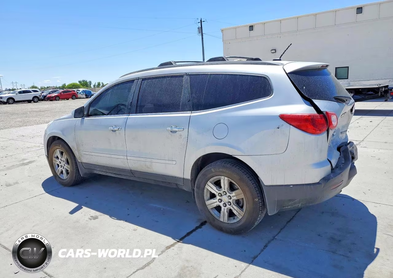 2011 Chevrolet Traverse Lt VIN:1GNKVGEDXBJ166884 - 2