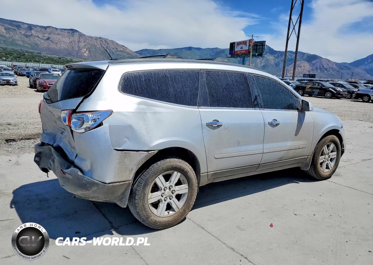 2011 Chevrolet Traverse Lt VIN:1GNKVGEDXBJ166884 - 3