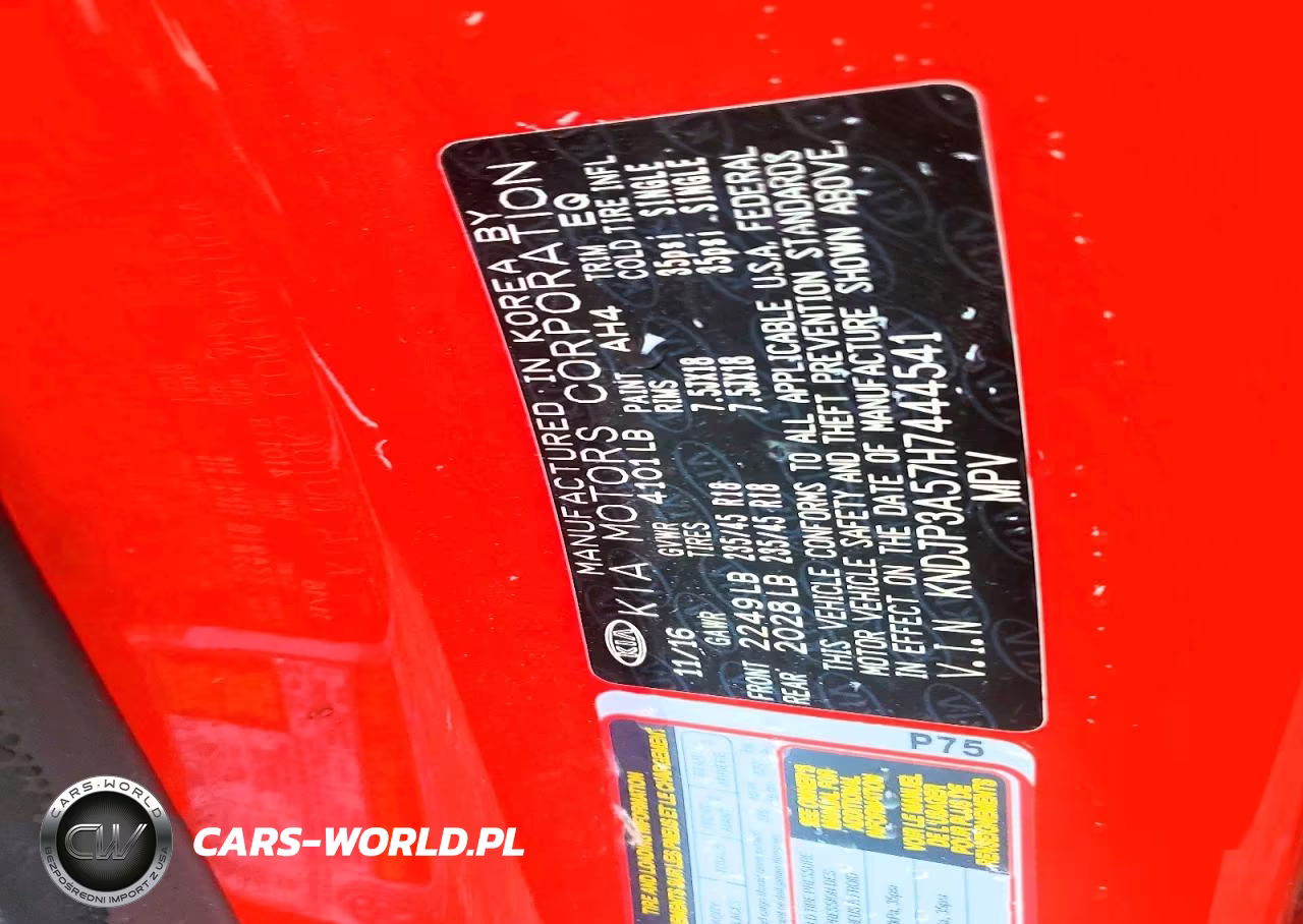 2017 Kia Soul + VIN:KNDJP3A57H7444541 - 13