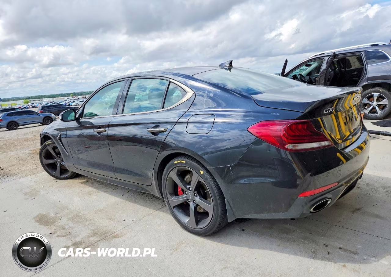 2019 Genesis G70 3.3T Advanced VIN:KMTG34LE6KU031366 - 2
