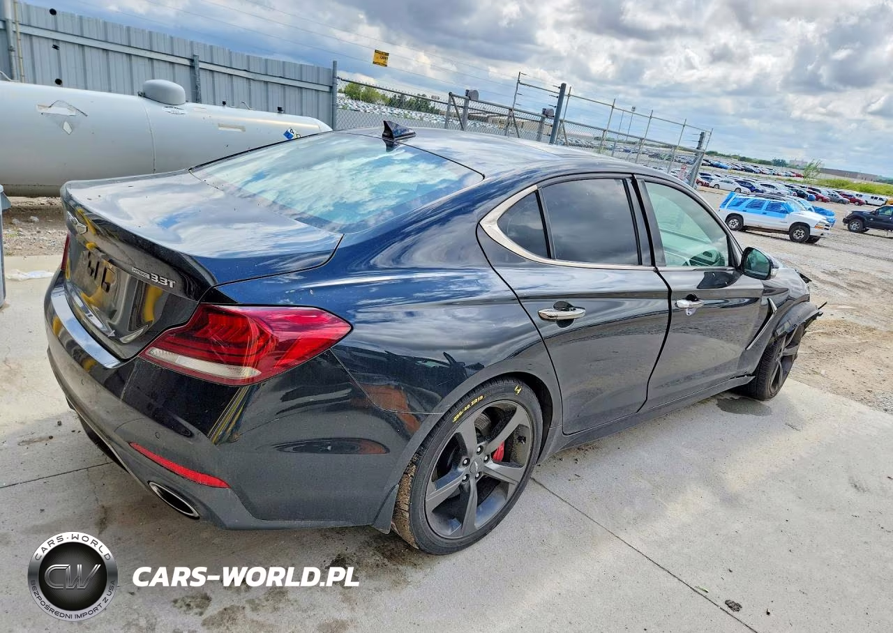2019 Genesis G70 3.3T Advanced VIN:KMTG34LE6KU031366 - 3