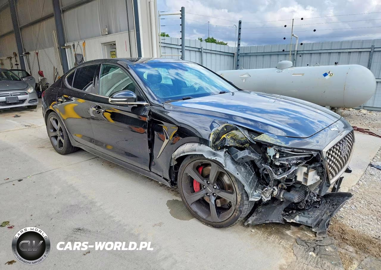 2019 Genesis G70 3.3T Advanced VIN:KMTG34LE6KU031366 - 4