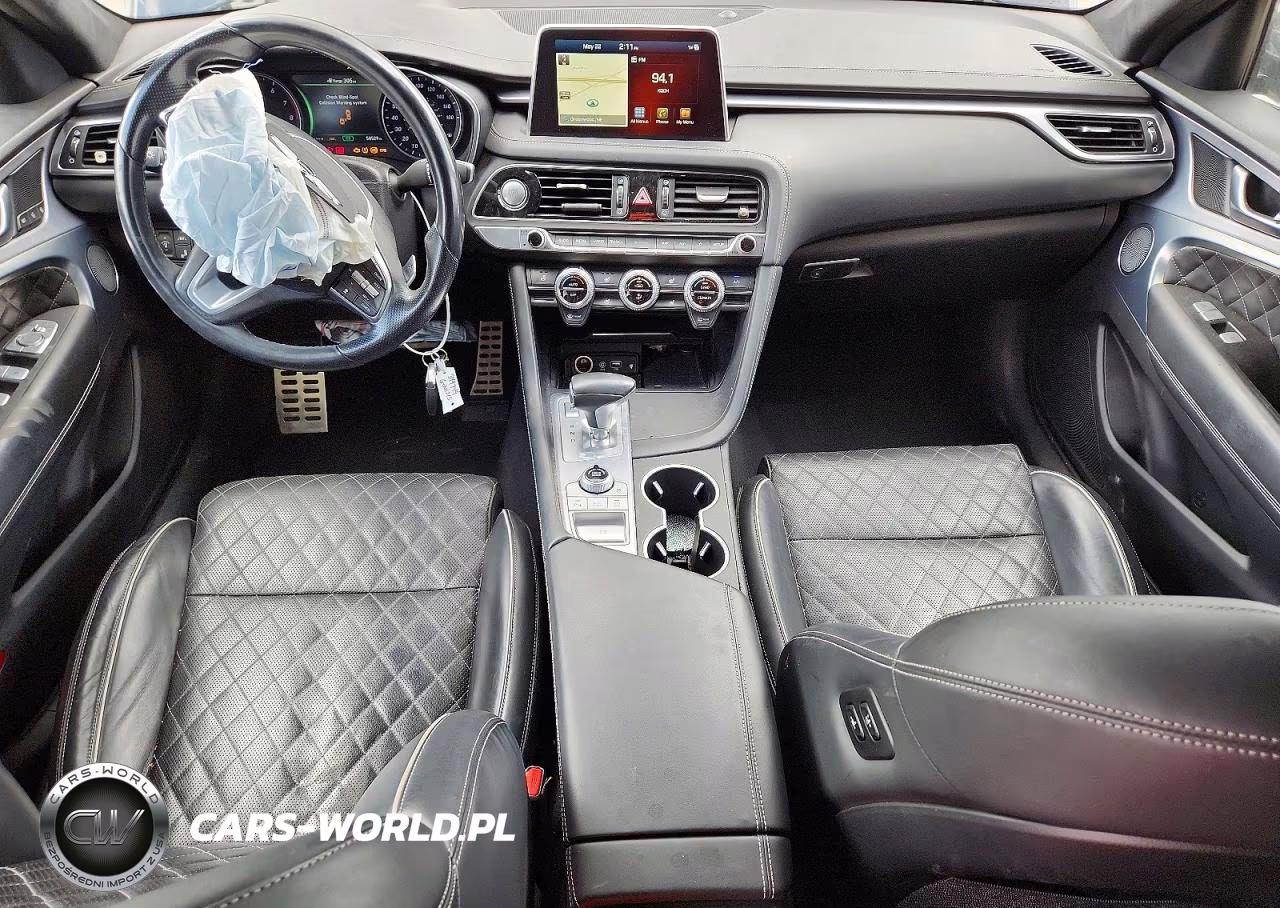 2019 Genesis G70 3.3T Advanced VIN:KMTG34LE6KU031366 - 8