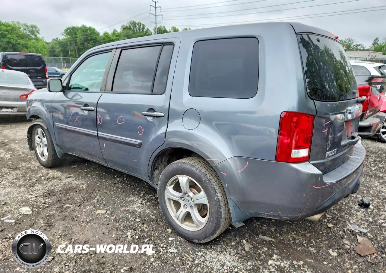 2013 Honda Pilot Exl VIN:5FNYF4H59DB014530 - 2