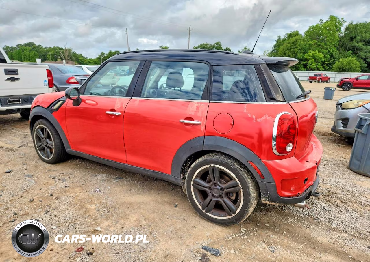 2011 Mini Cooper S Countryman VIN:WMWZC3C52BWM25725 - 2