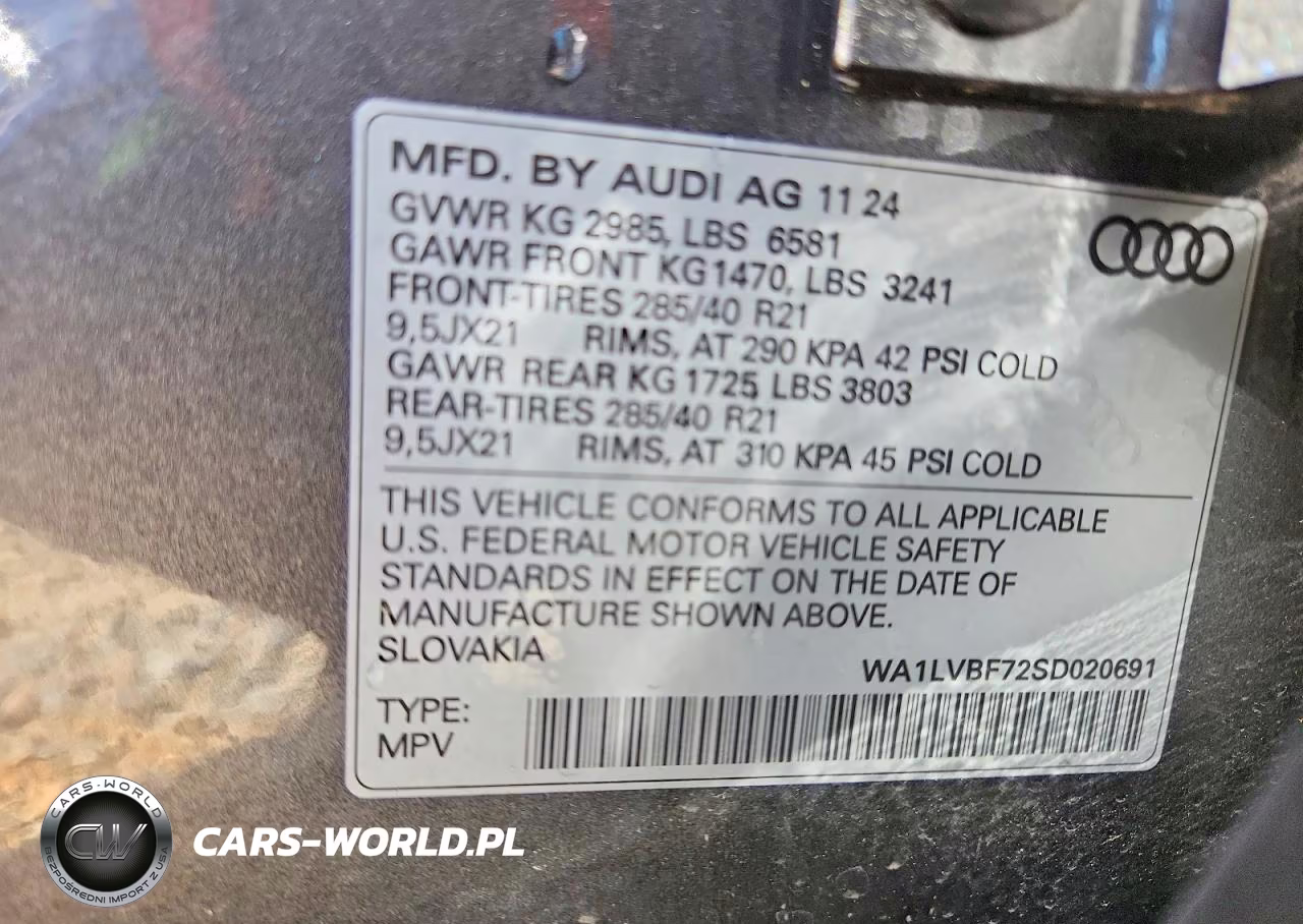 2025 Audi Q7 Premium Plus VIN:WA1LVBF72SD020691 - 13