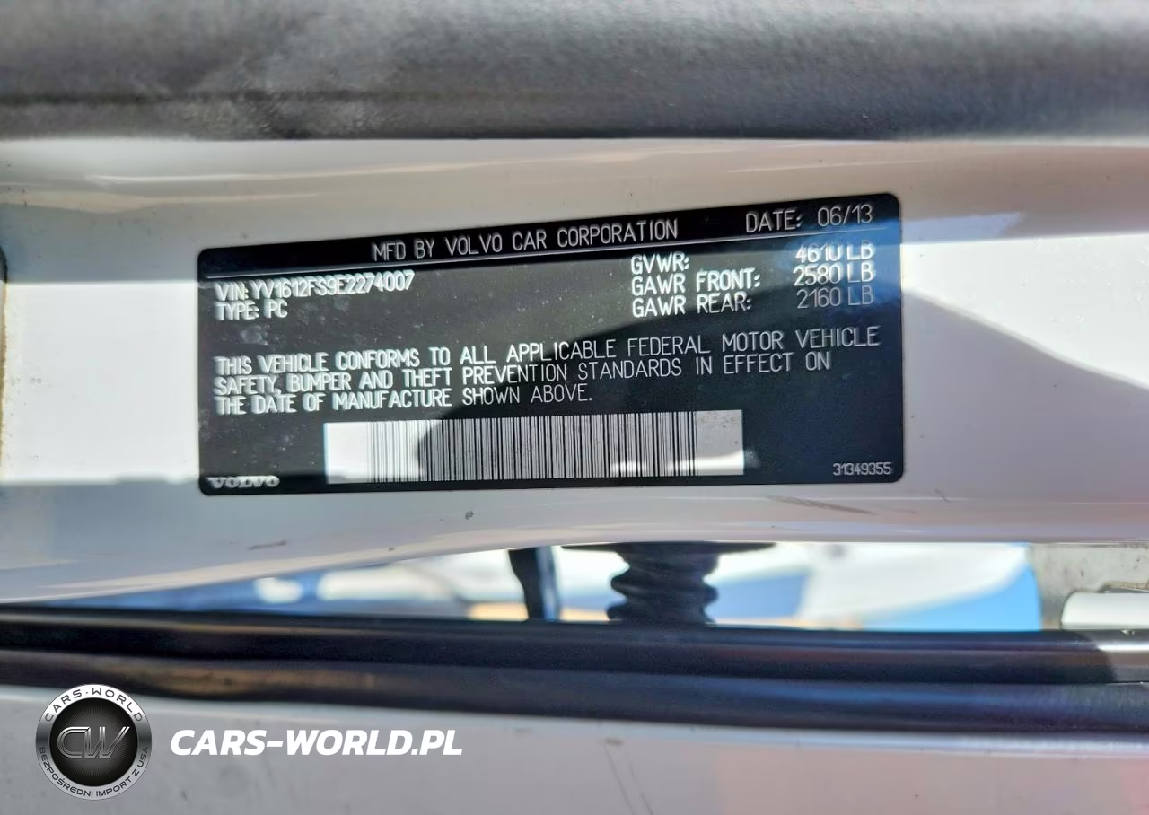 2014 Volvo S60 T5 VIN:YV1612FS9E2274007 - 12