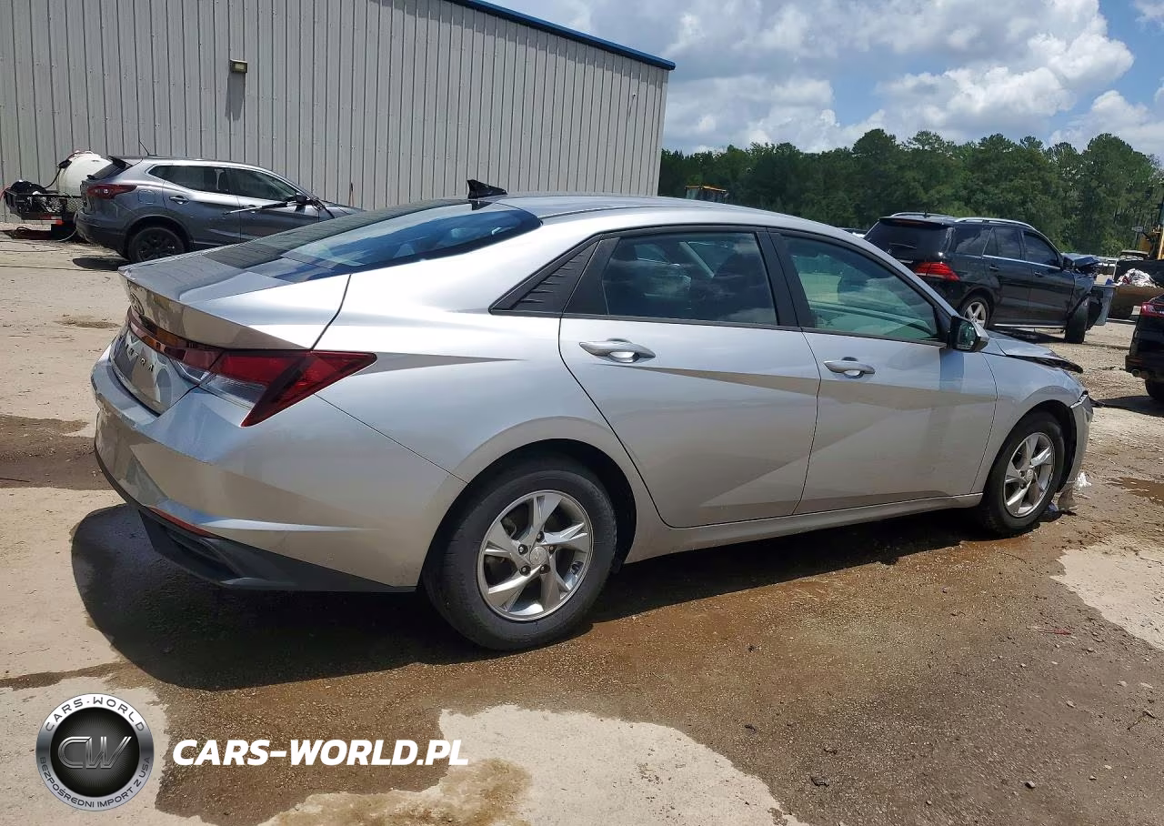 2021 Hyundai Elantra Se VIN:5NPLL4AG5MH045225 - 3