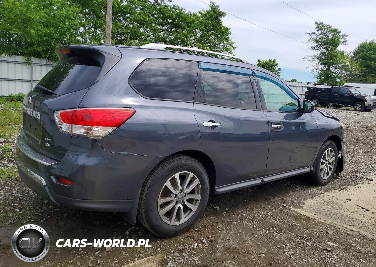 2014 Nissan Pathfinder Sv VIN:5N1AR2MM0EC653237 - 3