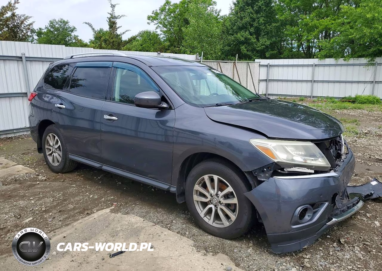 2014 Nissan Pathfinder Sv VIN:5N1AR2MM0EC653237 - 4