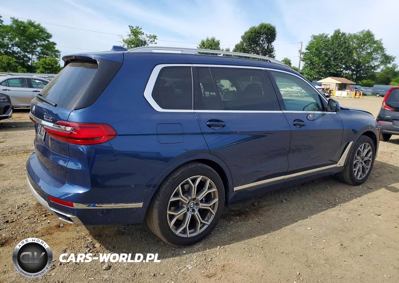 2021 BMW X7 xDrive40I VIN:5UXCW2C05M9H41816 - 3