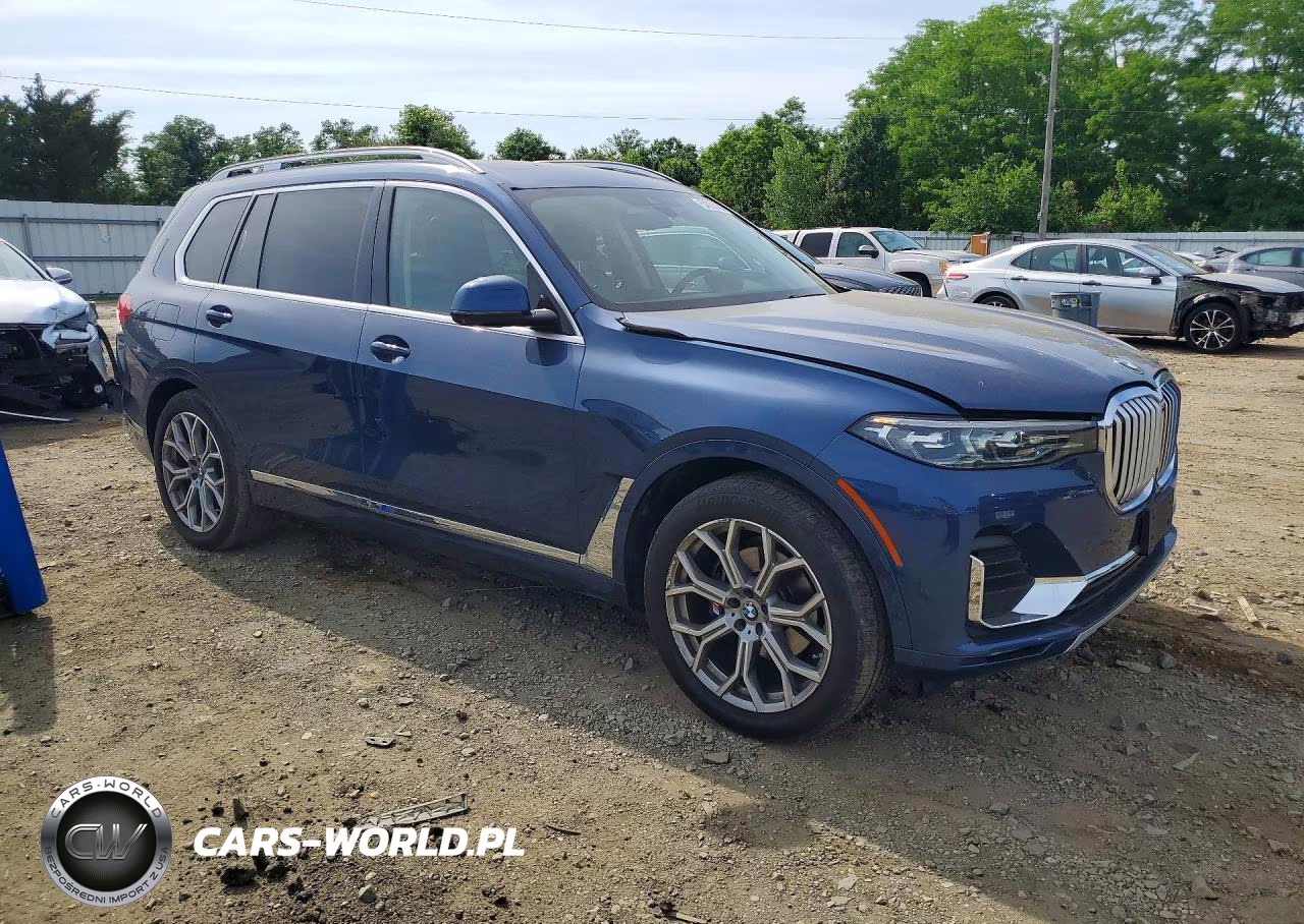2021 BMW X7 xDrive40I VIN:5UXCW2C05M9H41816 - 4