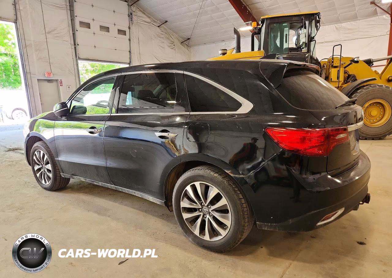 2015 Acura Mdx Technology VIN:5FRYD4H47FB029395 - 2