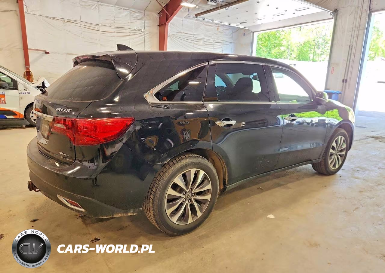 2015 Acura Mdx Technology VIN:5FRYD4H47FB029395 - 3