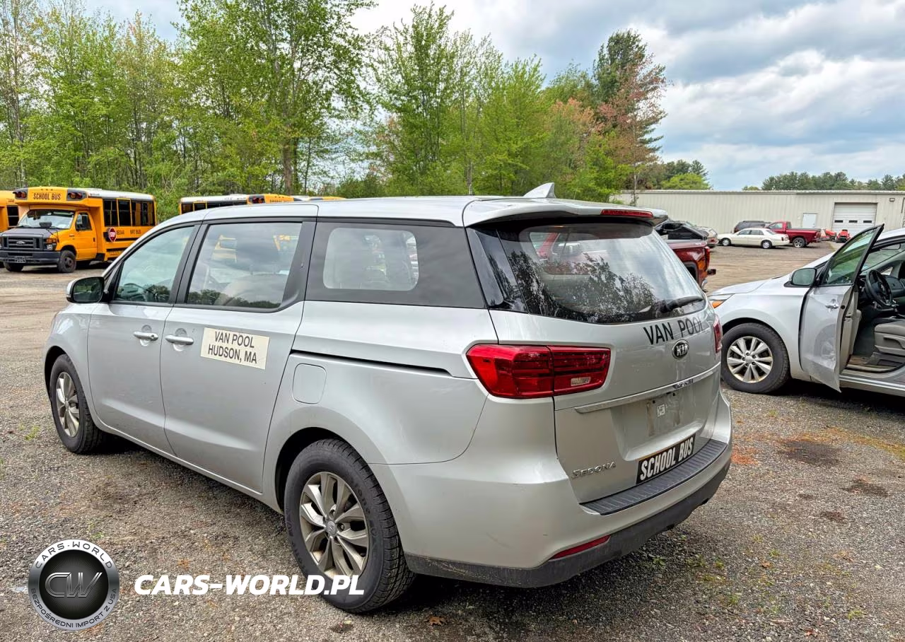 2019 Kia Sedona L VIN:KNDMA5C17K6559206 - 3