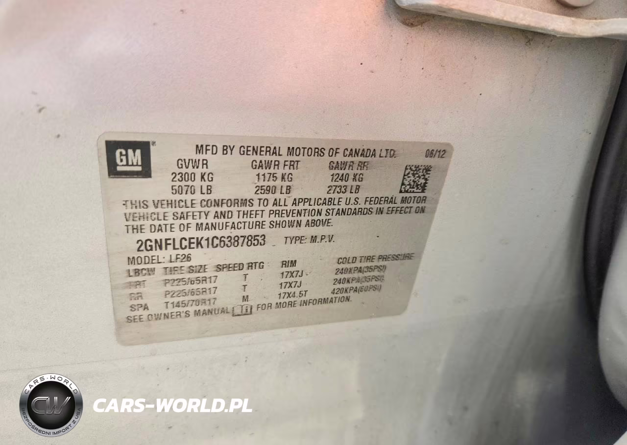 2012 Chevrolet Equinox Ls VIN:2GNFLCEK1C6387853 - 13