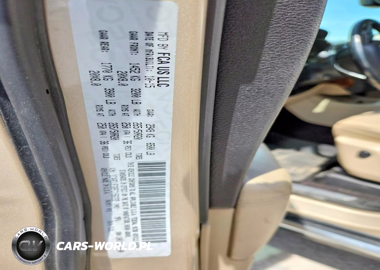2015 Dodge Durango Citadel VIN:1C4RDJEG8FC156222 - 14