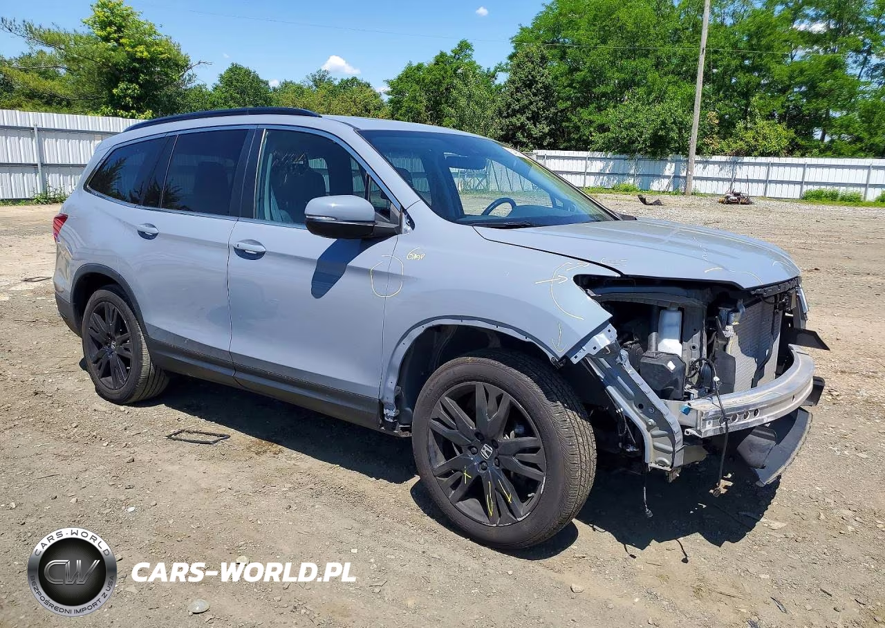 2022 Honda Pilot Se VIN:5FNYF5H29NB027159 - 4