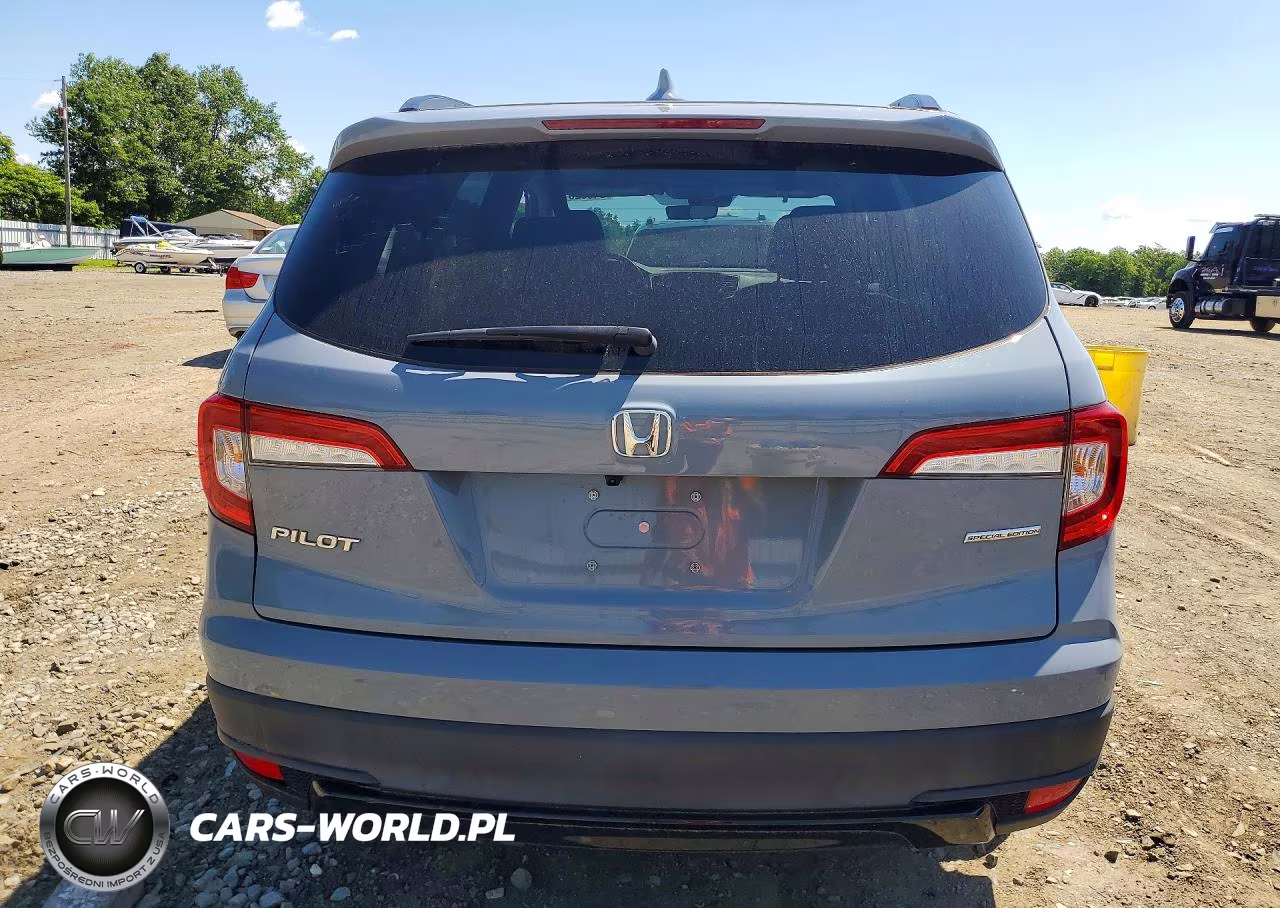 2022 Honda Pilot Se VIN:5FNYF5H29NB027159 - 6