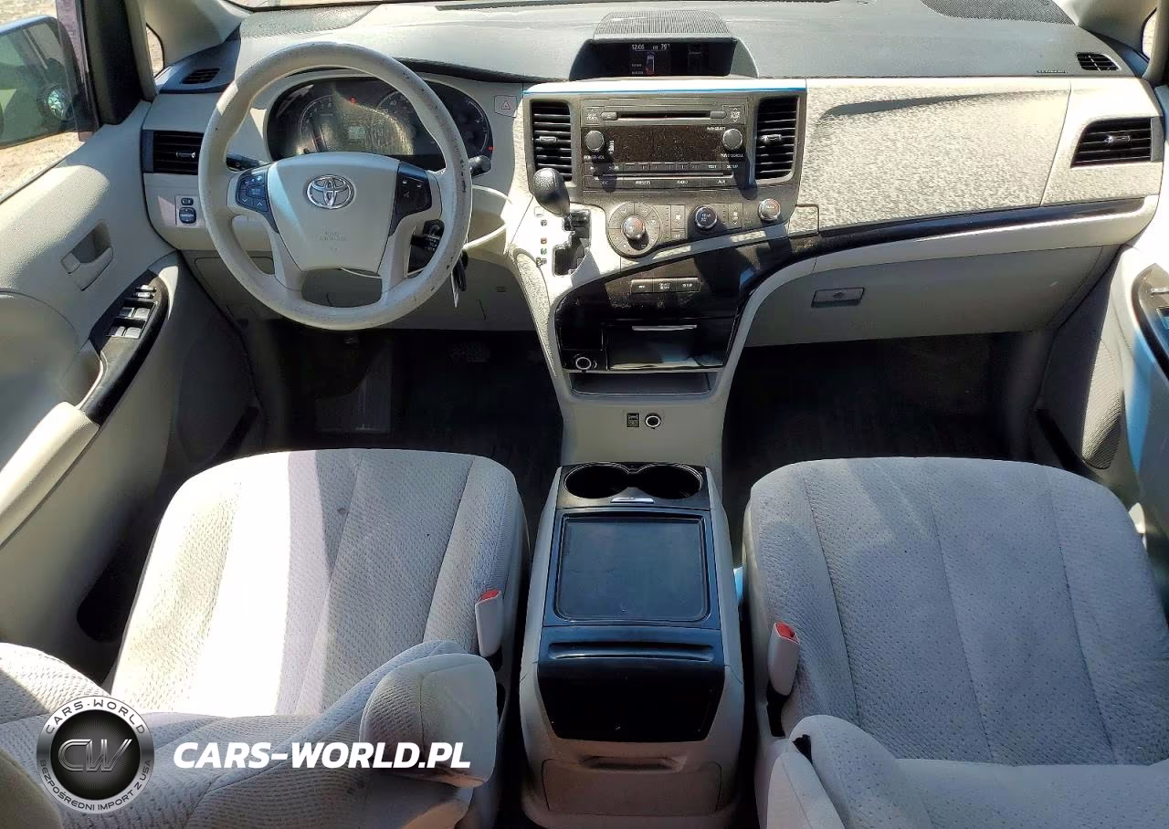 2012 Toyota Sienna Le VIN:5TDKK3DC2CS263830 - 8