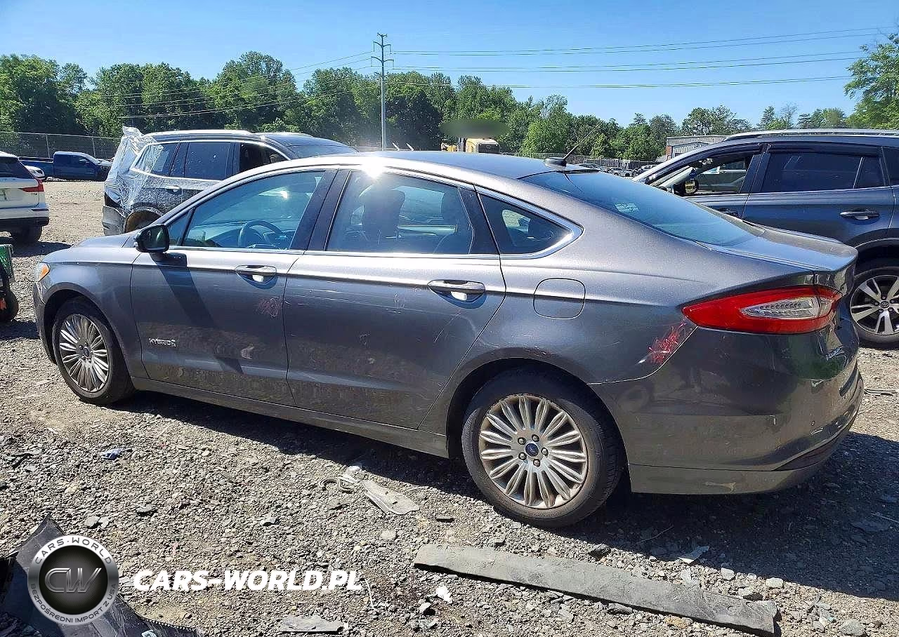 2014 Ford Fusion Se Hybrid VIN:3FA6P0LU1ER174077 - 2