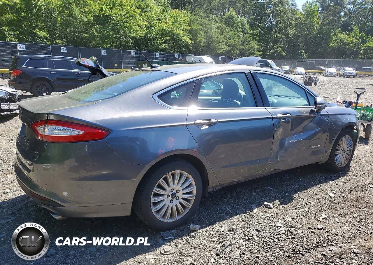 2014 Ford Fusion Se Hybrid VIN:3FA6P0LU1ER174077 - 3