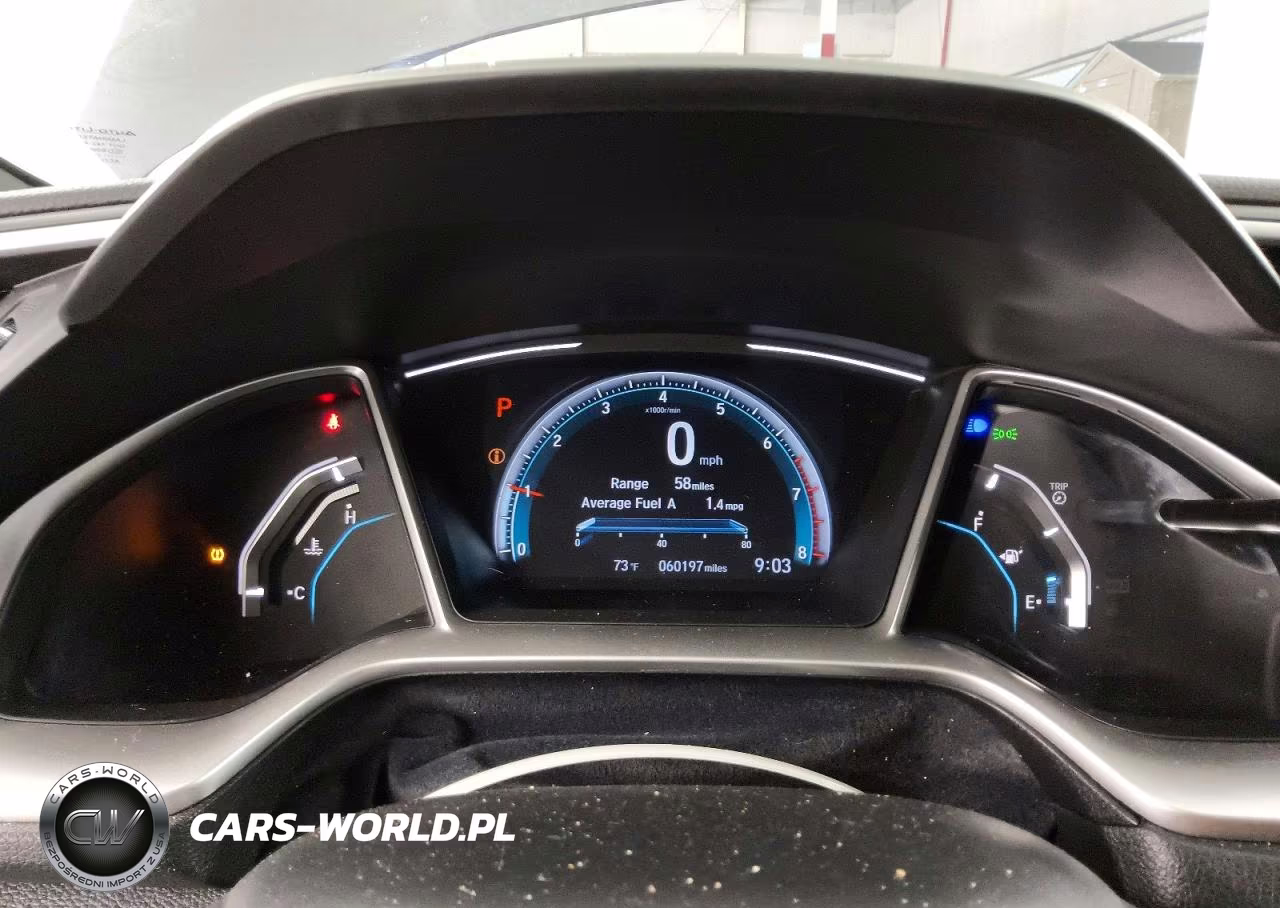 2020 Honda Civic Ex VIN:2HGFC3B30LH350837 - 9