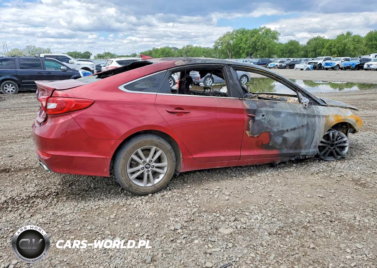2016 Hyundai Sonata Se VIN:5NPE24AF3GH278950 - 3