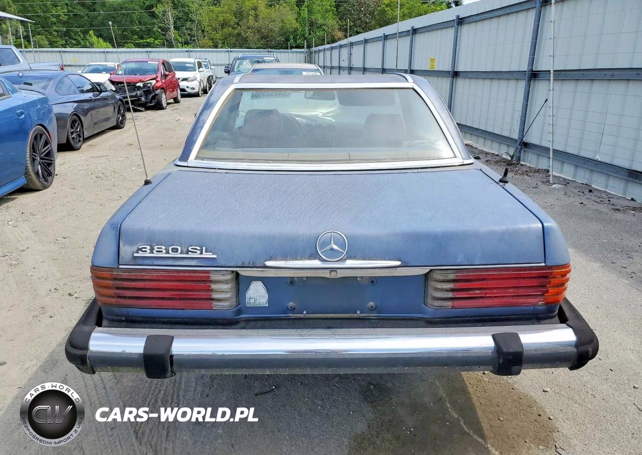 1984 Mercedes-Benz 380 Sl VIN:WDBBA45A1EA011426 - 6