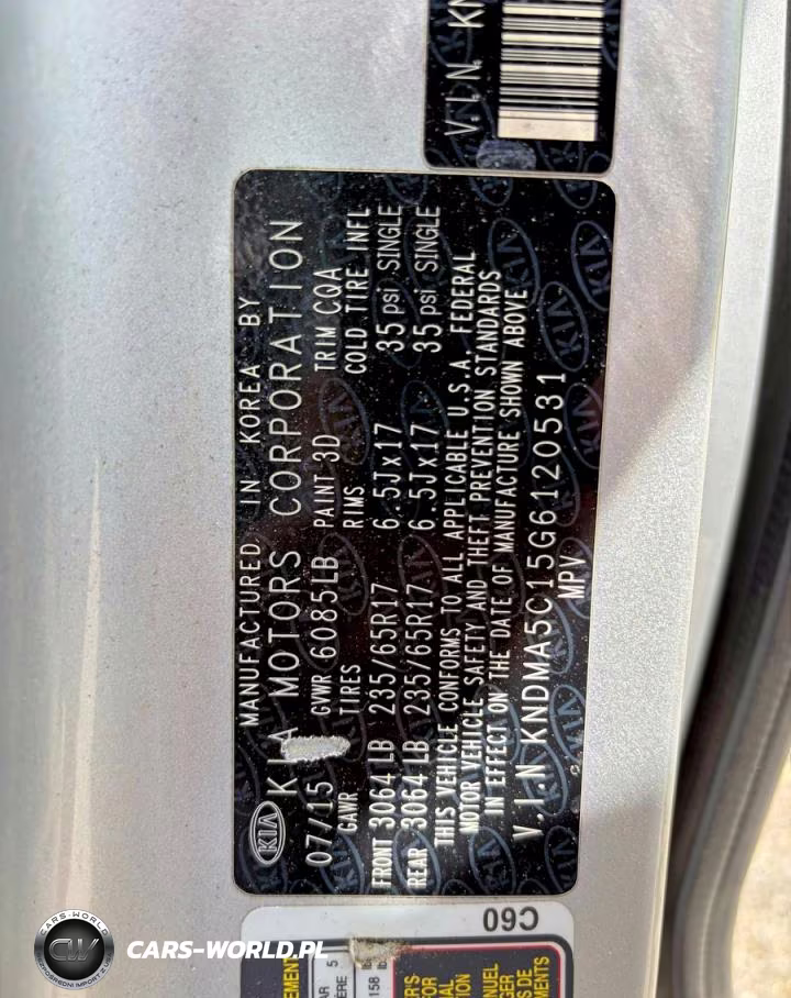 2016 Kia Sedona L VIN:KNDMA5C15G6120531 - 10