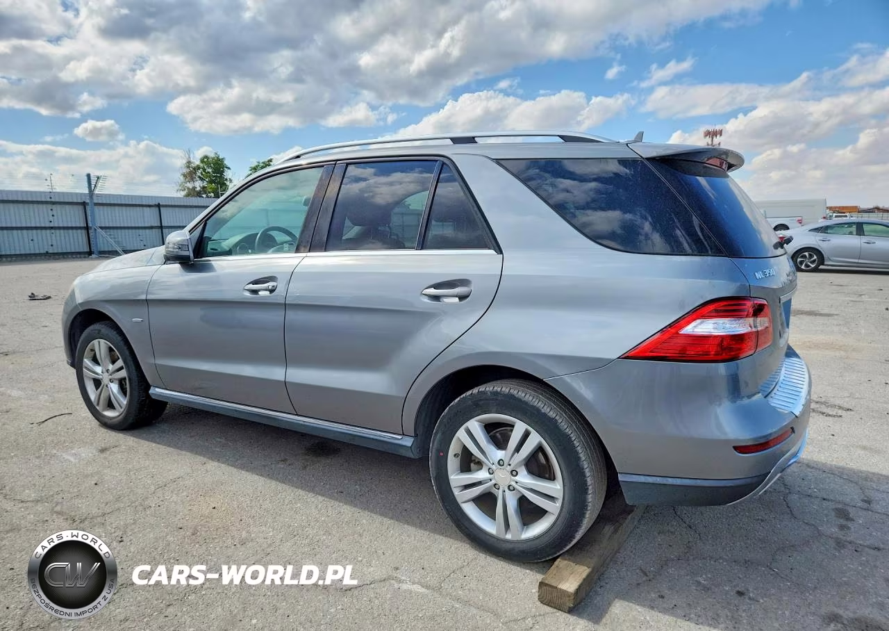 2012 Mercedes-Benz Ml 350 Bluetec VIN:4JGDA2EB5CA008593 - 2
