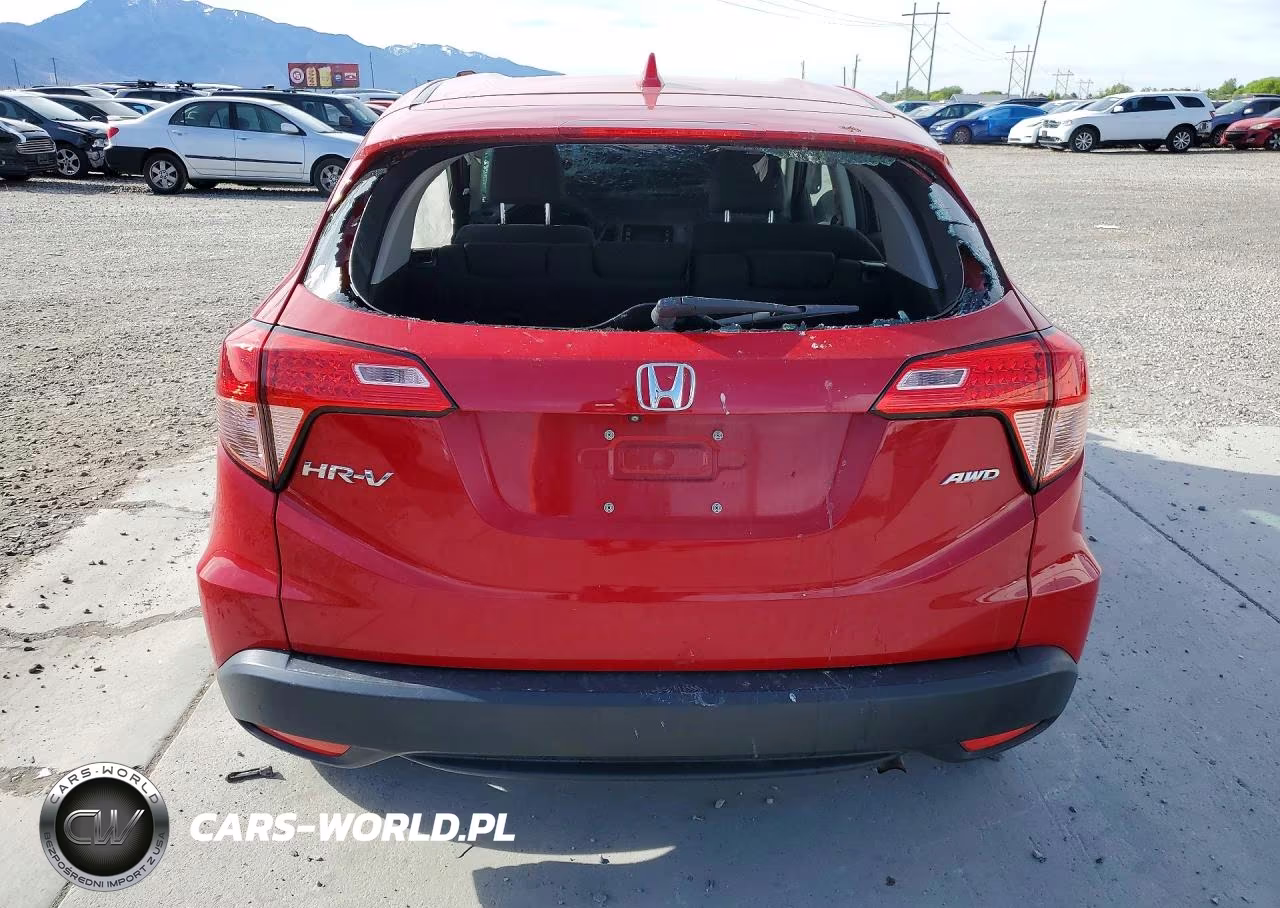 2017 Honda Hr-V Lx VIN:3CZRU6H34HM730512 - 6