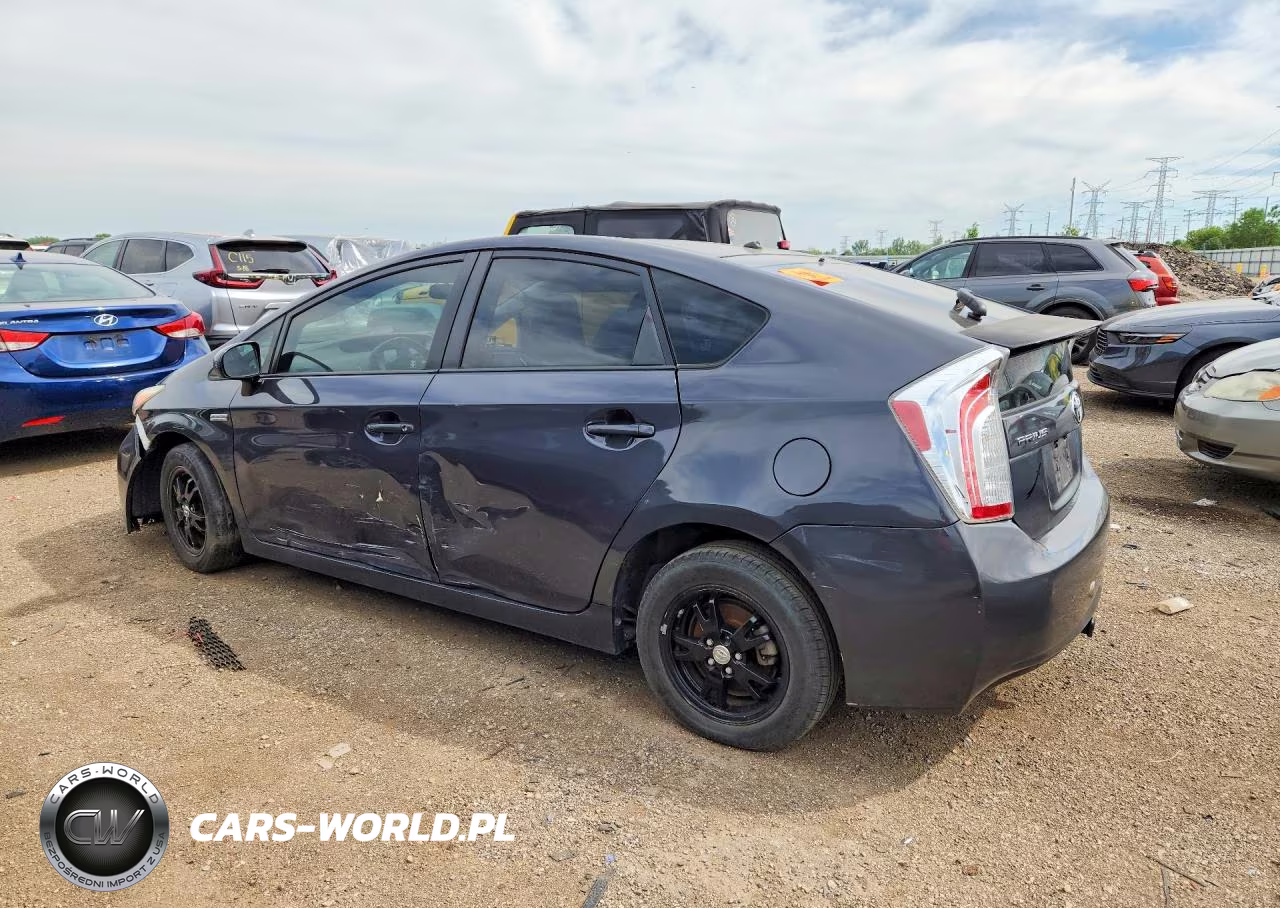 2012 Toyota Prius Two VIN:JTDKN3DU9C1549137 - 2