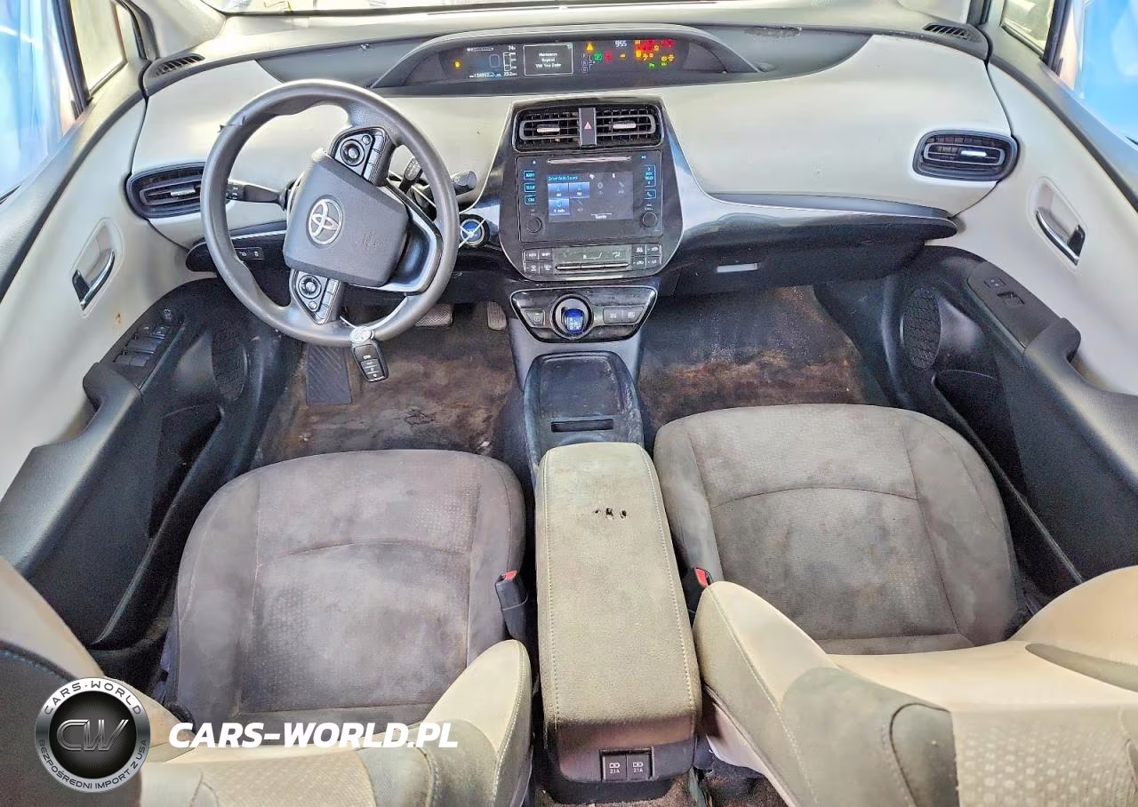 2019 Toyota Prius Le VIN:JTDKARFUXK3077447 - 8