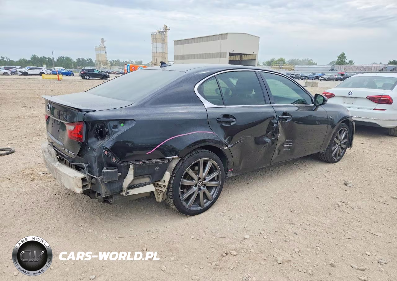 2014 Lexus Gs 350 VIN:JTHCE1BLXE5023726 - 3