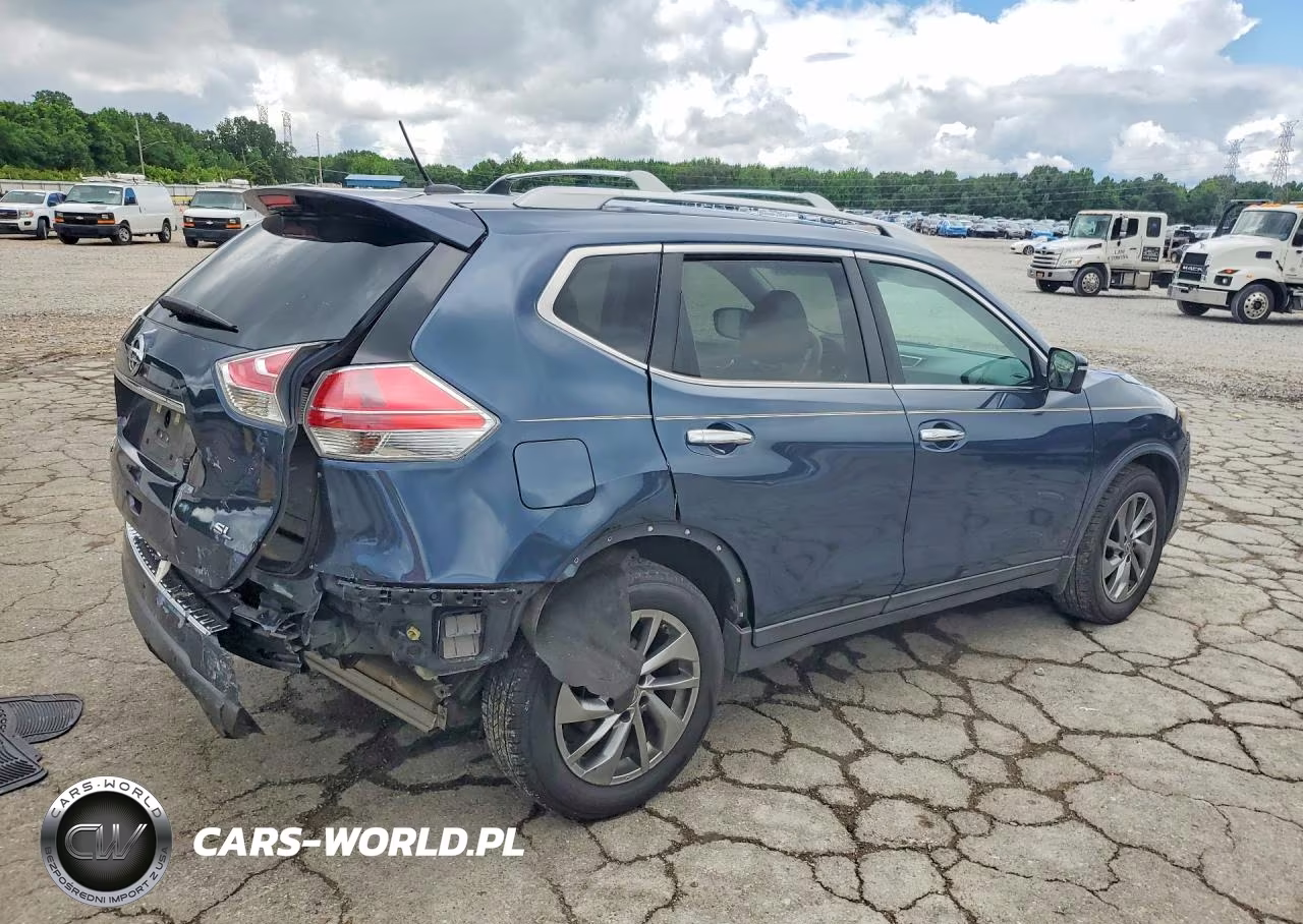 2015 Nissan Rogue Sl VIN:5N1AT2MT6FC875663 - 3