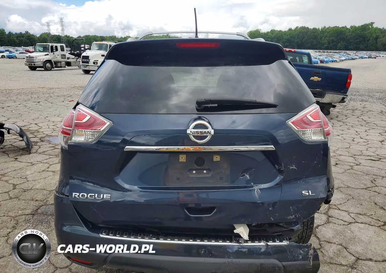 2015 Nissan Rogue Sl VIN:5N1AT2MT6FC875663 - 6