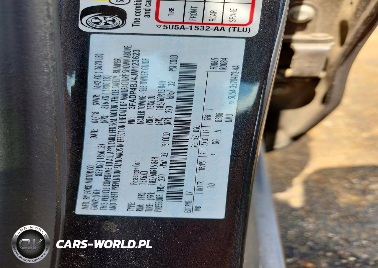 2018 Ford Fiesta Se VIN:3FADP4BJ4JM123623 - 13