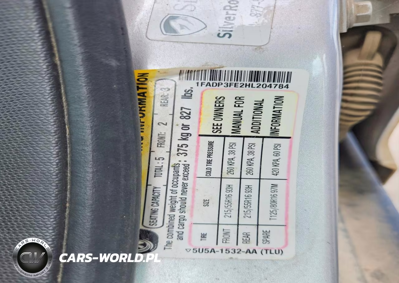 2017 Ford Focus Se VIN:1FADP3FE2HL204784 - 12