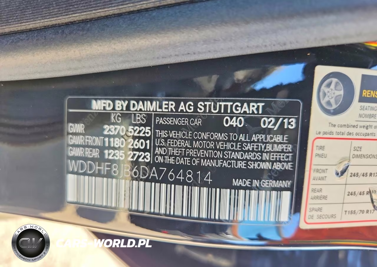 2013 Mercedes-Benz E 350 4Matic VIN:WDDHF8JB6DA764814 - 12