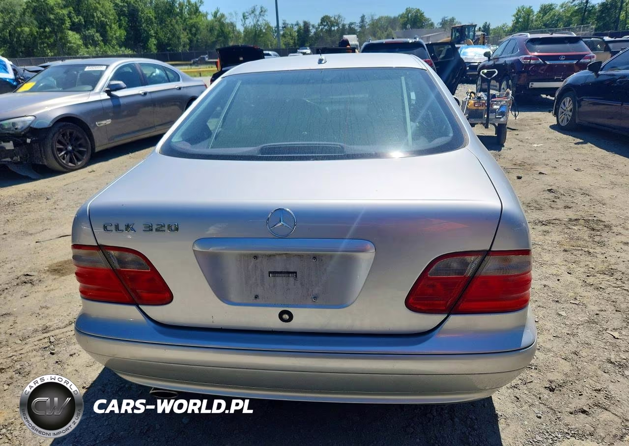 2002 Mercedes-Benz Clk 320 VIN:WDBLJ65G72F198822 - 6