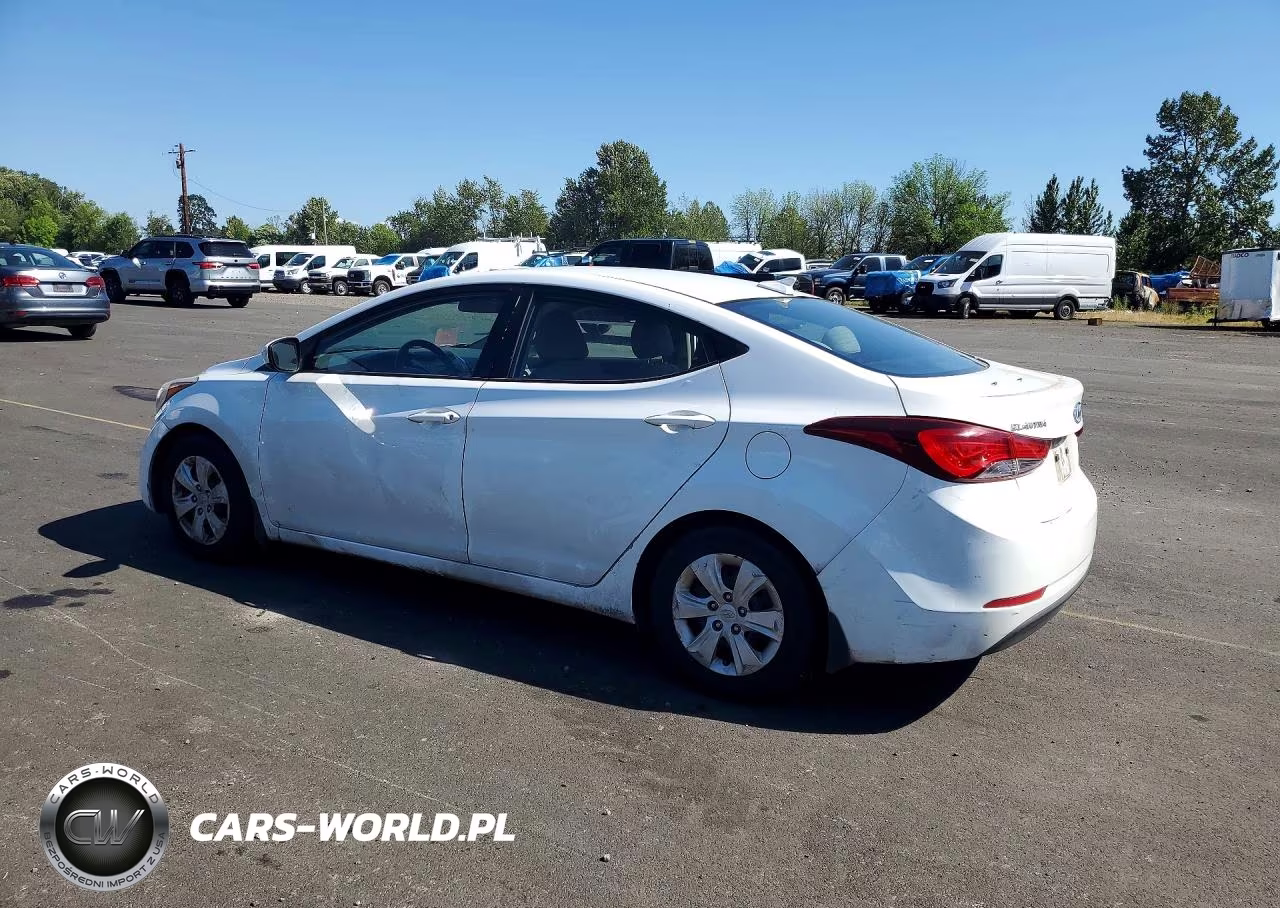 2016 Hyundai Elantra Se VIN:5NPDH4AE9GH776457 - 2