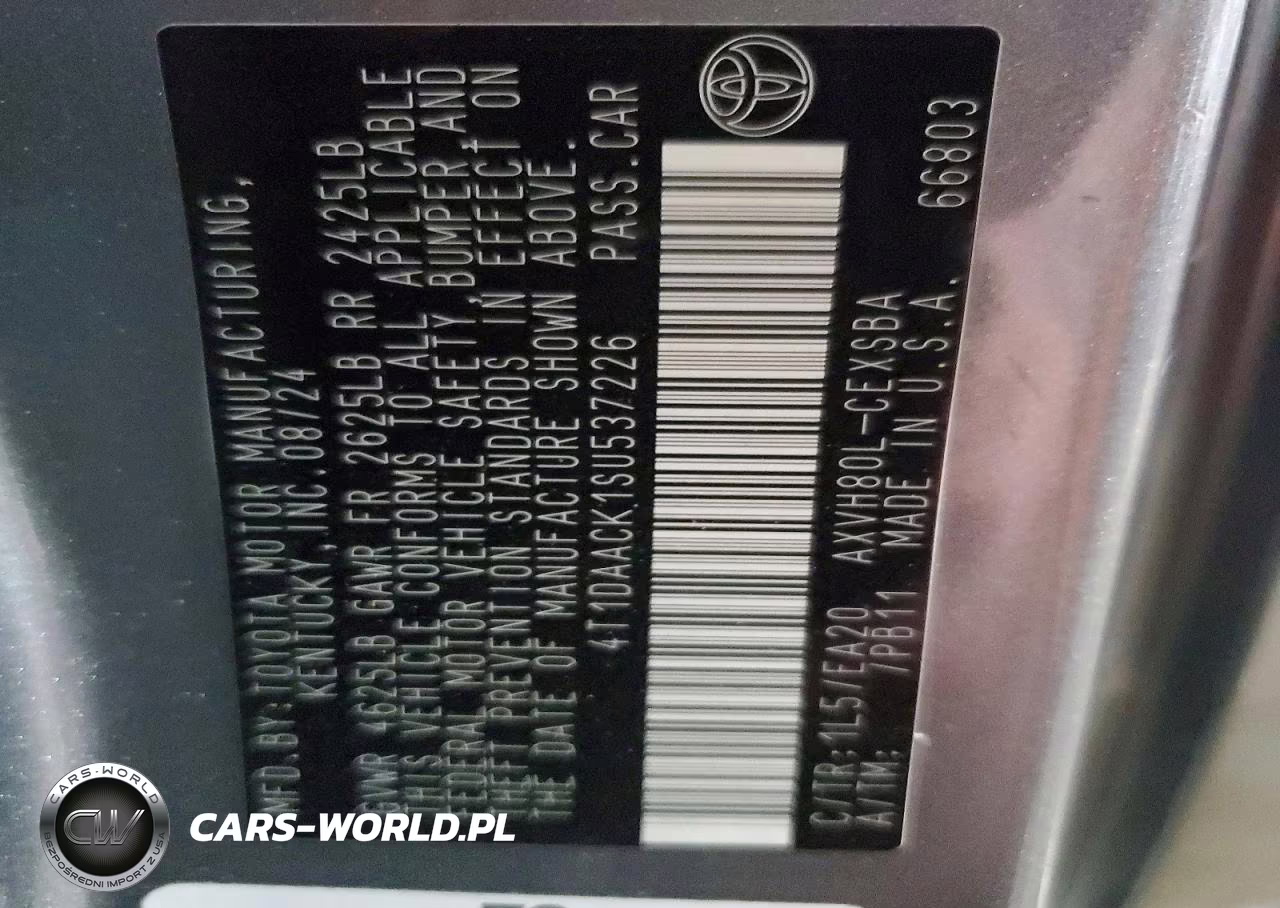 2025 Toyota Camry Se VIN:4T1DAACK1SU537226 - 12