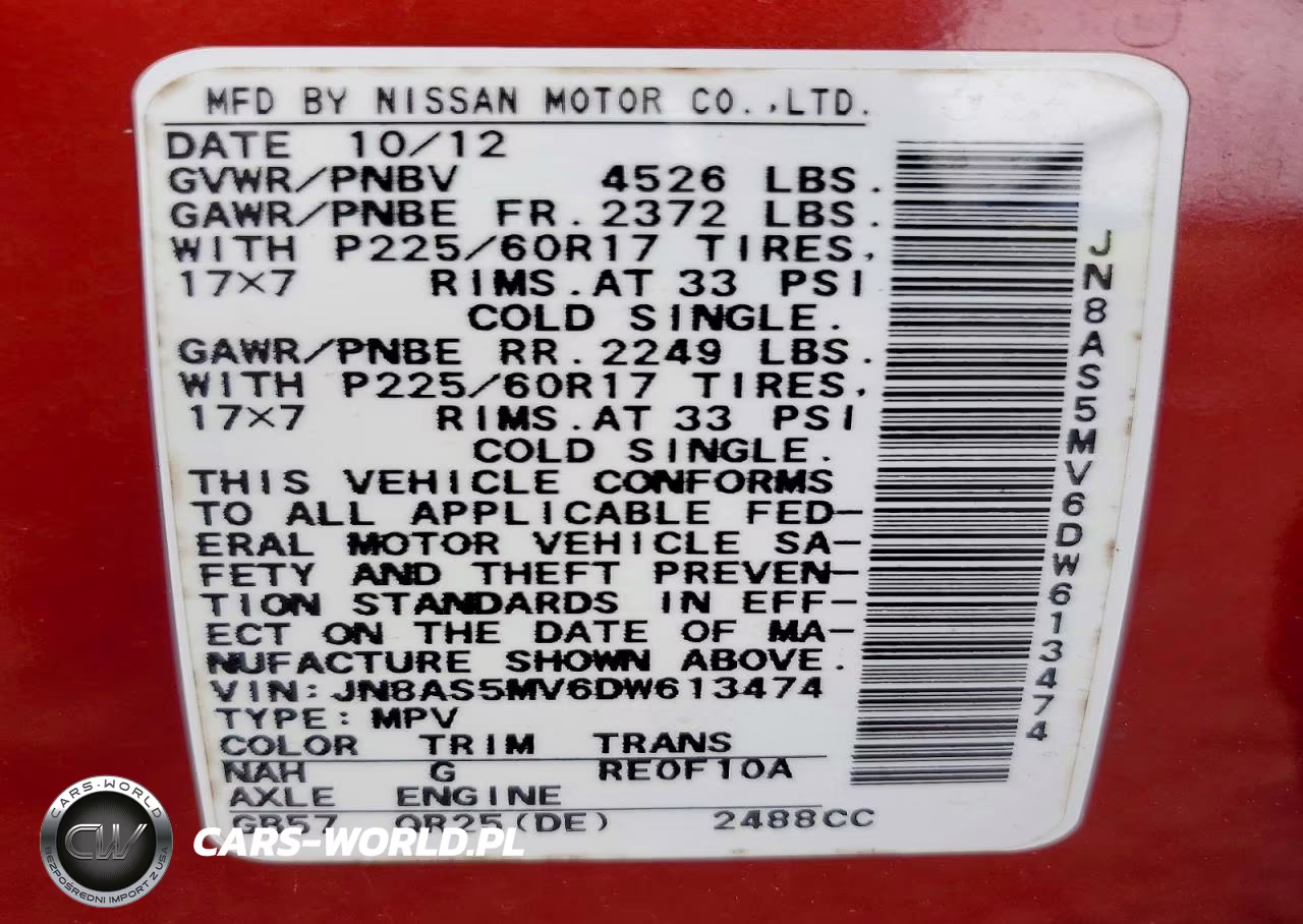 2013 Nissan Rogue S VIN:JN8AS5MV6DW613474 - 13
