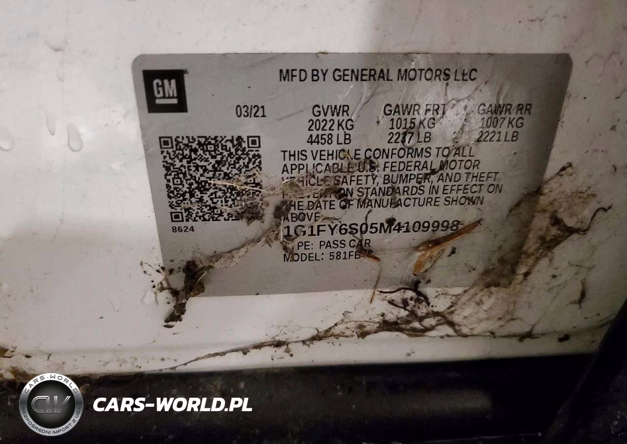 2021 Chevrolet Bolt Ev Lt VIN:1G1FY6S05M4109998 - 13