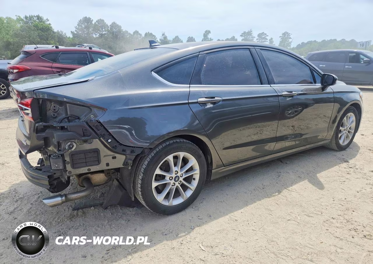 2019 Ford Fusion Se VIN:3FA6P0HD7KR279517 - 3