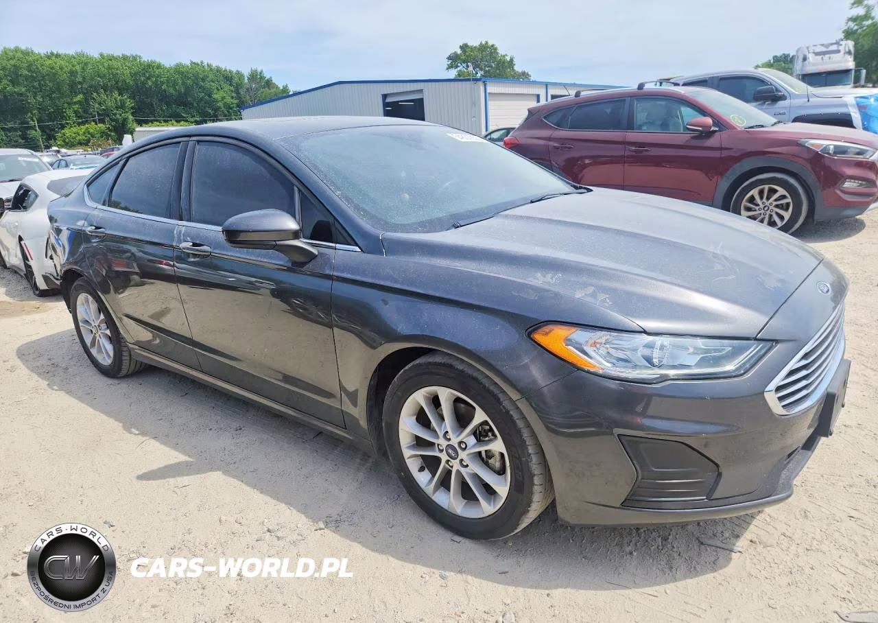 2019 Ford Fusion Se VIN:3FA6P0HD7KR279517 - 4